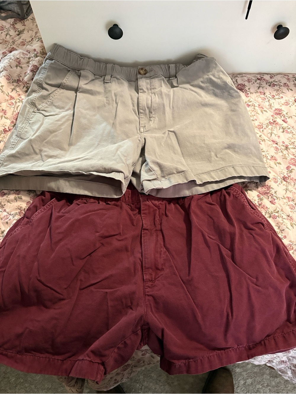 chubbies Light Blue and Olive Casual Shorts
